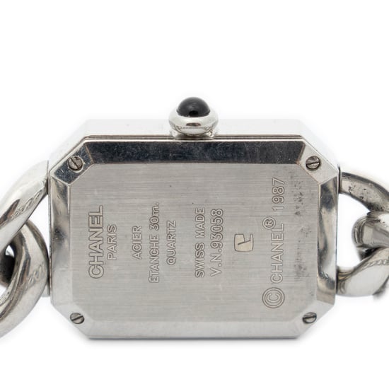 Chanel Première Gourmette Chain Watch L en negro Acero inoxidable sin níquel - Image 5