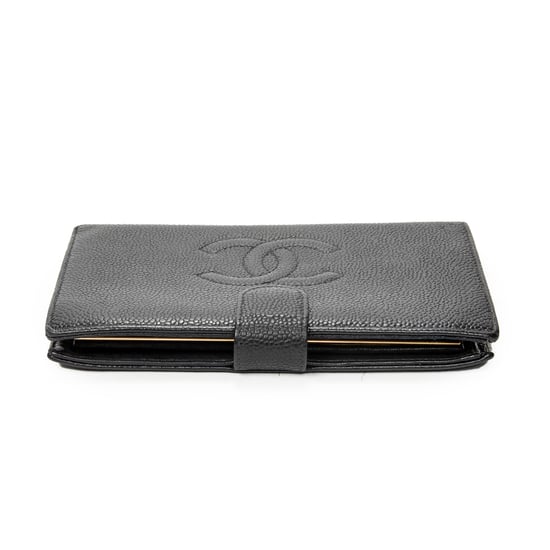 Chanel Timeless Long Bifold Wallet  en  negro Cuero de ternero - Image 3