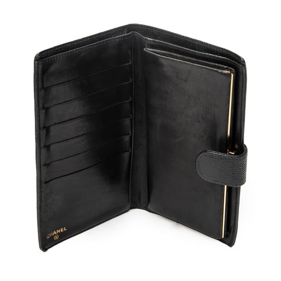 Chanel Timeless Long Bifold Wallet  en  negro Cuero de ternero - Image 4