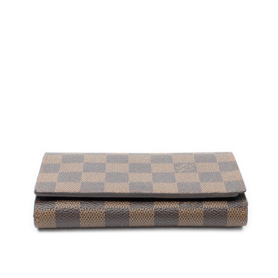 Louis Vuitton Porte-Monnaie Billets Tresor  en  Brown Lienzo recubierto - Image 3
