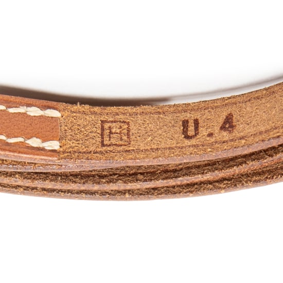 Hermès Behapi Triple Tour Bracelet en marrón Cuero de ternero - Image 3