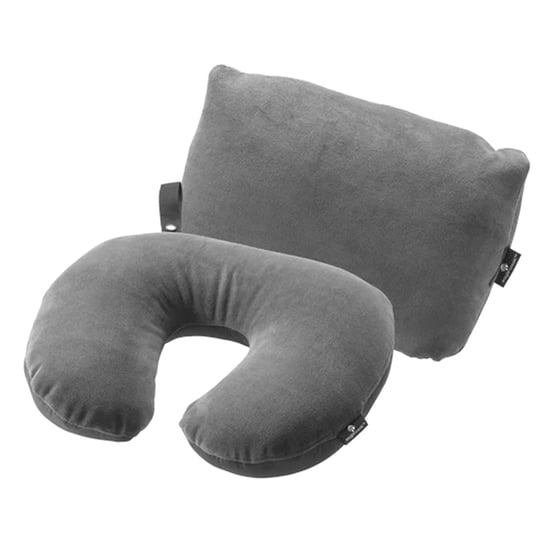 Almohada Deluxe 2 en 1 para Senderismo, Caminatas, Aire Libre, Viajes y Soporte para Cuello y Sueño - Image 2