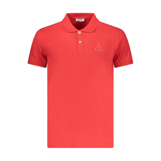 Polo Rojo Con Logo De Triángulo De Iceberg - Image 1