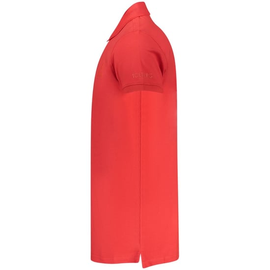 Polo Rojo Con Logo De Triángulo De Iceberg - Image 3