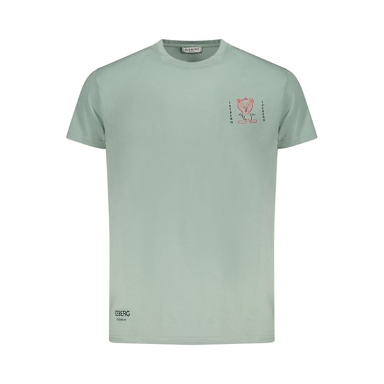 Camiseta Verde Menta Con Logo De Oso Pequeño Iceberg Iceberg - Image 1
