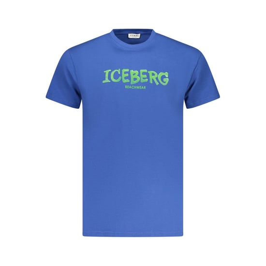 Camiseta Azul Con Logo Llamativo De Ice Iceberg - Image 1