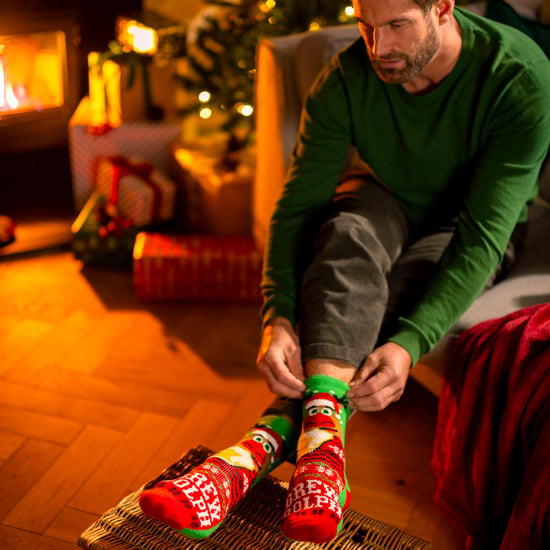 3 Pares de Calcetines Térmicos Navideños para Hombre - Image 3