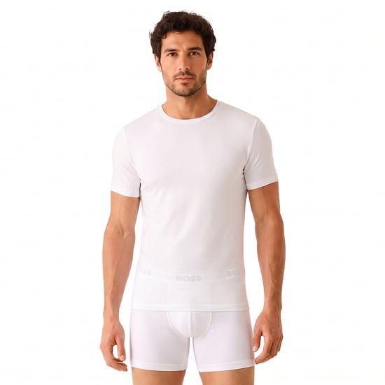 Pack de 3 camisetas interiores de manga corta para hombre 50534019 - Image 3