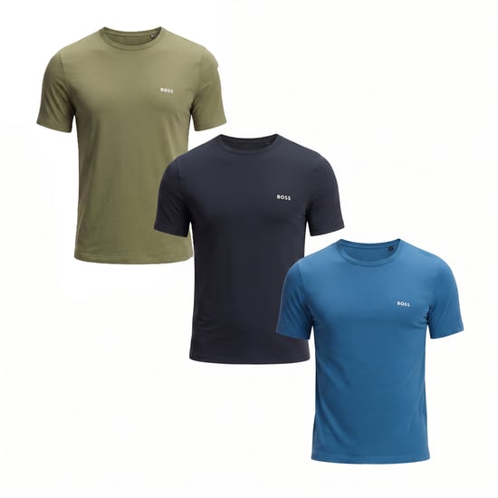 Paquete de 3 camisetas interiores de manga corta para hombre 50532470 - Image 1