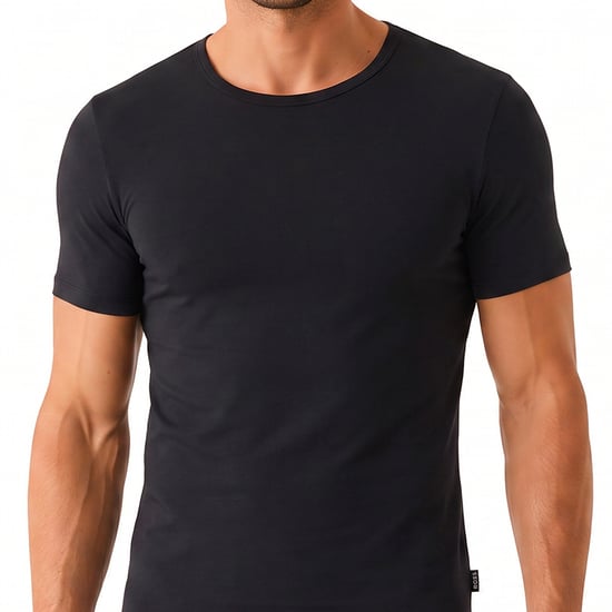 Paquete de 3 camisetas interiores de manga corta para hombre 50534019 - Image 3