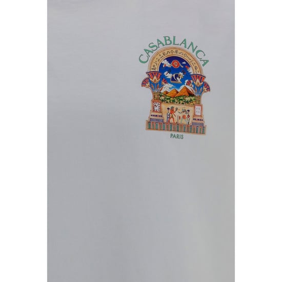 Camiseta de Algodón Blanca Casablanca - Image 2