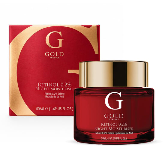 Gold Serums Crema hidratante de noche antiedad con retinol al 0,2%, 50 ml. - Image 1