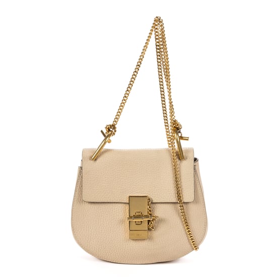 Chloé Drew Crossbody Bag Mini en beige Cuero de ternero - Image 1