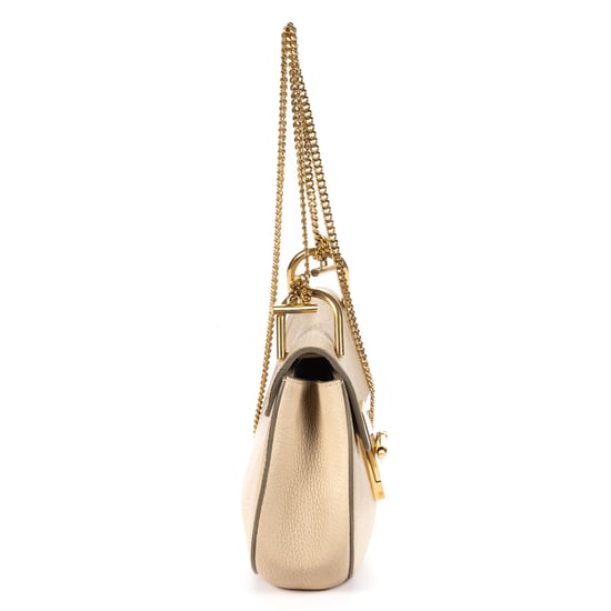 Chloé Drew Crossbody Bag Mini en beige Cuero de ternero - Image 4