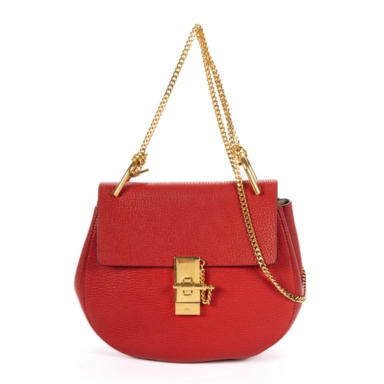 Chloé Small Drew Small en Red Cuero de ternero - Image 1