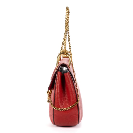 Chloé Small Drew Small en Red Cuero de ternero - Image 3