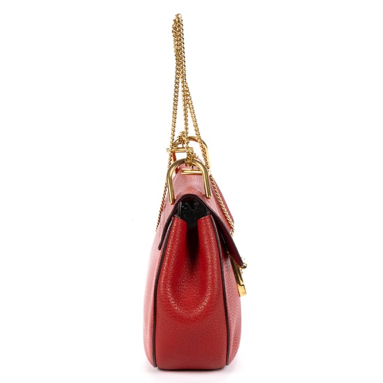 Chloé Small Drew Small en Red Cuero de ternero - Image 4