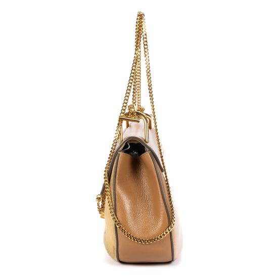 Chloé Small Drew Small en  beige Cuero de ternero - Image 3