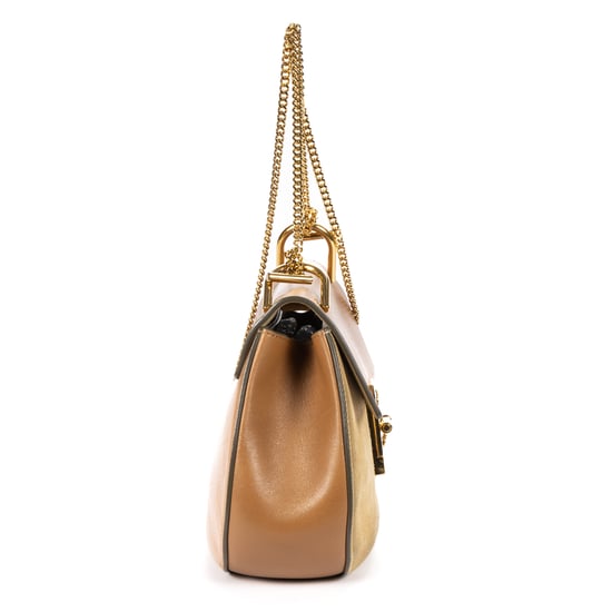 Chloé Small Drew Small en  beige Cuero de ternero - Image 4
