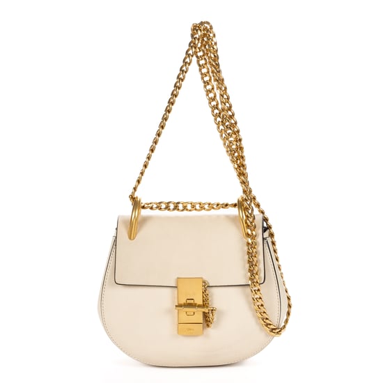 Chloé Drew Crossbody Bag Mini en marfil Cuero de ternero - Image 1