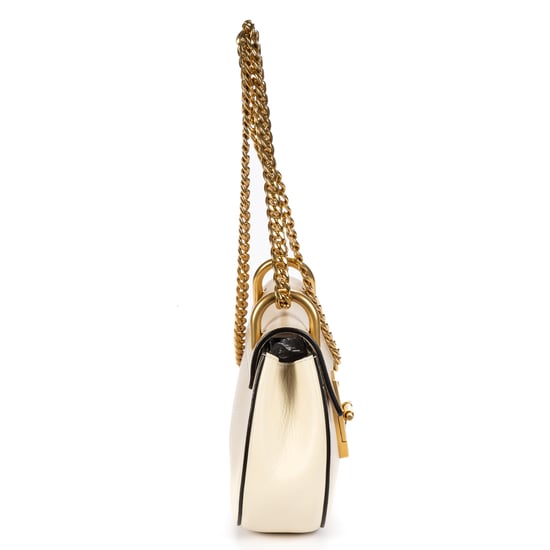 Chloé Drew Crossbody Bag Mini en marfil Cuero de ternero - Image 4