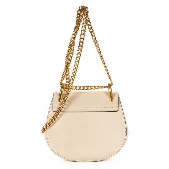 Chloé Drew Crossbody Bag Mini en marfil Cuero de ternero - Image 5