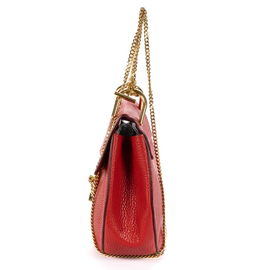 Chloé Small Drew Small en Red Cuero de ternero - Image 3