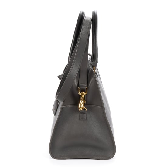 Yves Saint Laurent Medium Classic Y Cabas Medium en gris Cuero de ternero - Image 3