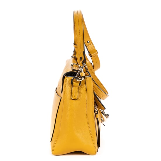 Chloé Faye Day Small en amarillo Cuero de ternera - Image 4