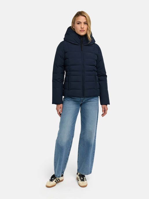 Chaqueta acolchada para mujer Navahoo Stepptänzchen con capucha - Image 5