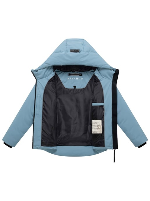 Chaqueta acolchada para mujer Navahoo Stepptänzchen con capucha - Image 4
