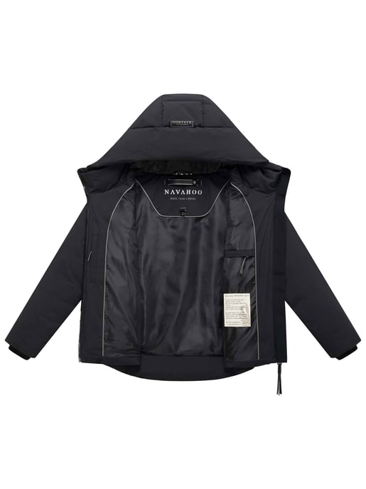Chaqueta acolchada para mujer Navahoo Stepptänzchen con capucha - Image 4