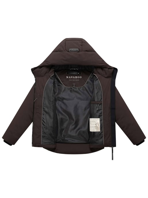 Chaqueta acolchada para mujer Navahoo Stepptänzchen con capucha - Image 4