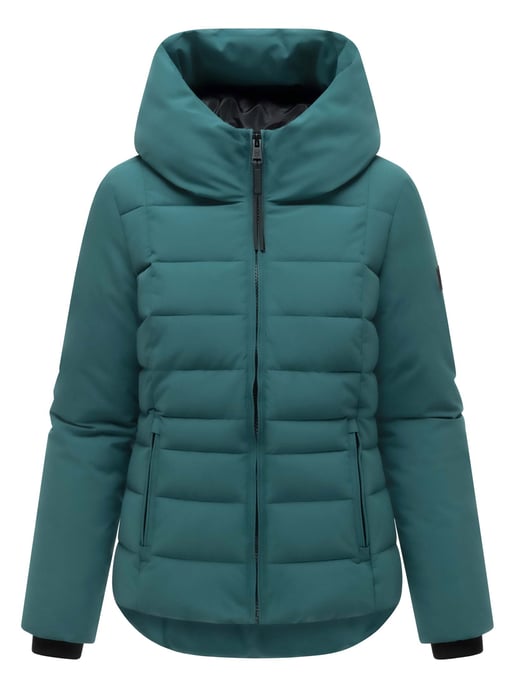 Chaqueta acolchada para mujer Navahoo Stepptänzchen con capucha - Image 1