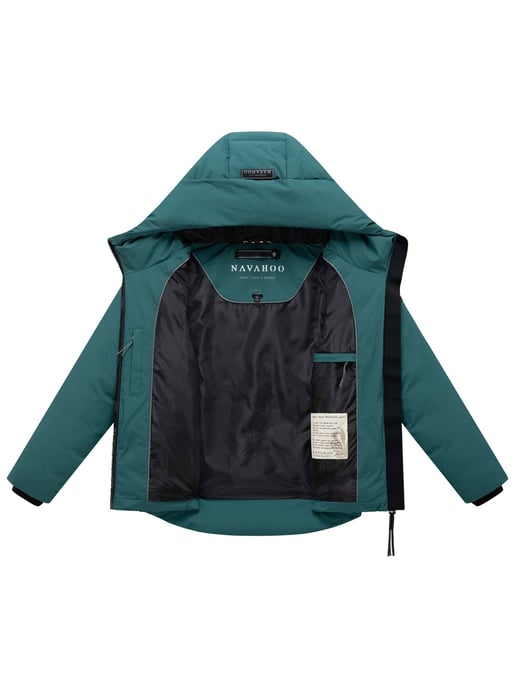 Chaqueta acolchada para mujer Navahoo Stepptänzchen con capucha - Image 4