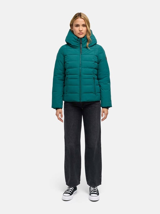 Chaqueta acolchada para mujer Navahoo Stepptänzchen con capucha - Image 5