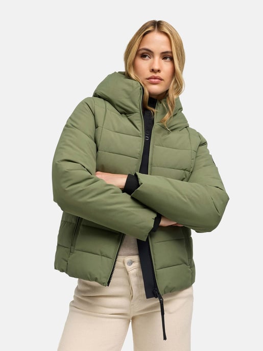 Chaqueta acolchada para mujer Navahoo Stepptänzchen con capucha - Image 6