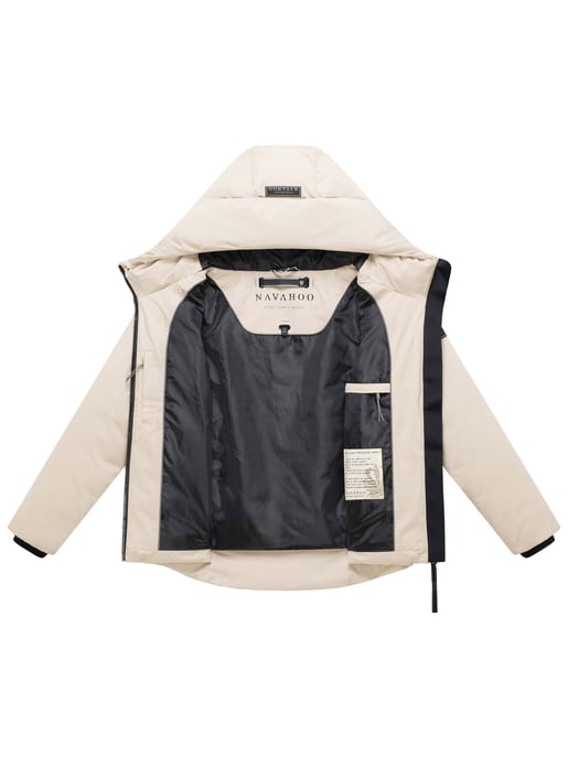 Chaqueta acolchada para mujer Navahoo Stepptänzchen con capucha - Image 4