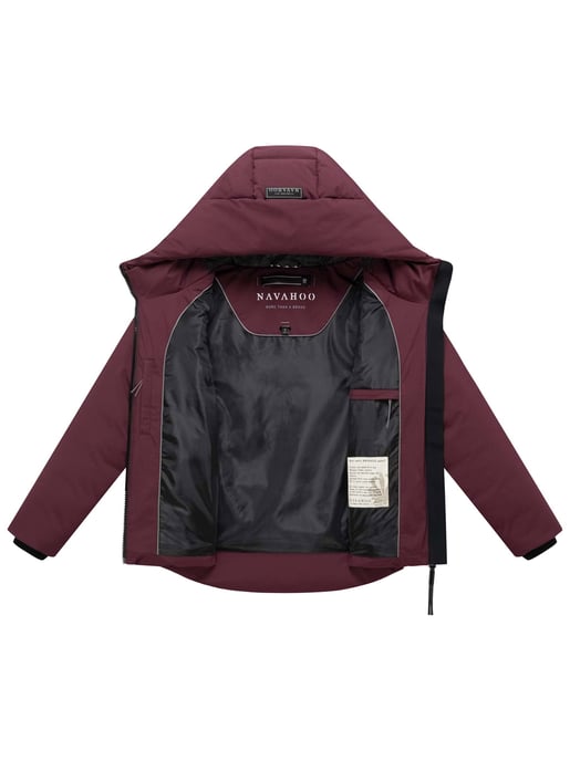 Chaqueta acolchada para mujer Navahoo Stepptänzchen con capucha - Image 4