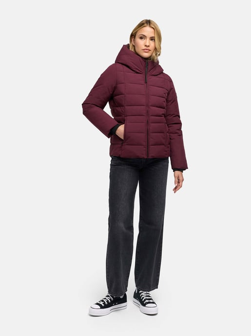 Chaqueta acolchada para mujer Navahoo Stepptänzchen con capucha - Image 5