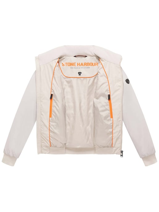 Chaqueta de invierno para hombre Stone Harbour Eliaam con materiales combinados - Image 4