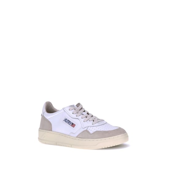 Zapatillas bajas de piel de becerro blanca Autry Bos Taurus - Image 2
