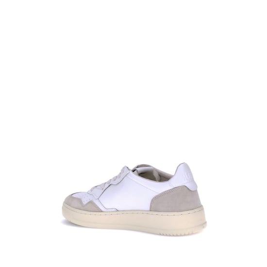 Zapatillas bajas de piel de becerro blanca Autry Bos Taurus - Image 3