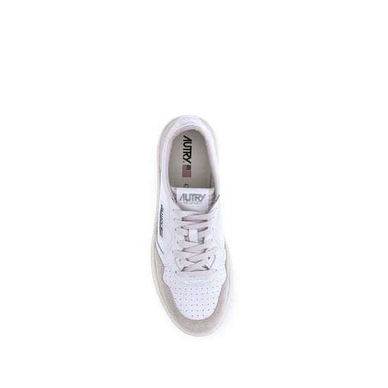 Zapatillas bajas de piel de becerro blanca Autry Bos Taurus - Image 4