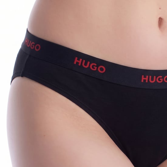 Braguitas Clásicas de Algodón Elástico para Mujer con Logo 50557102 - Image 2