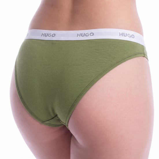 Braguitas Clásicas de Algodón Elástico para Mujer con Logo 50557102 - Image 3