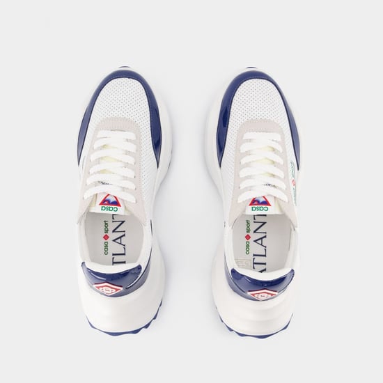 Zapatillas Atlantis - Casablanca - Piel - Blanco/Azul marino - Image 4