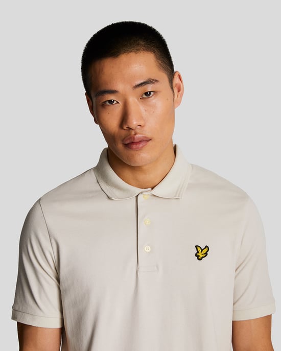 Camisa Polo Tipped Rally para Hombre Lyle & Scott en Gris - Image 3