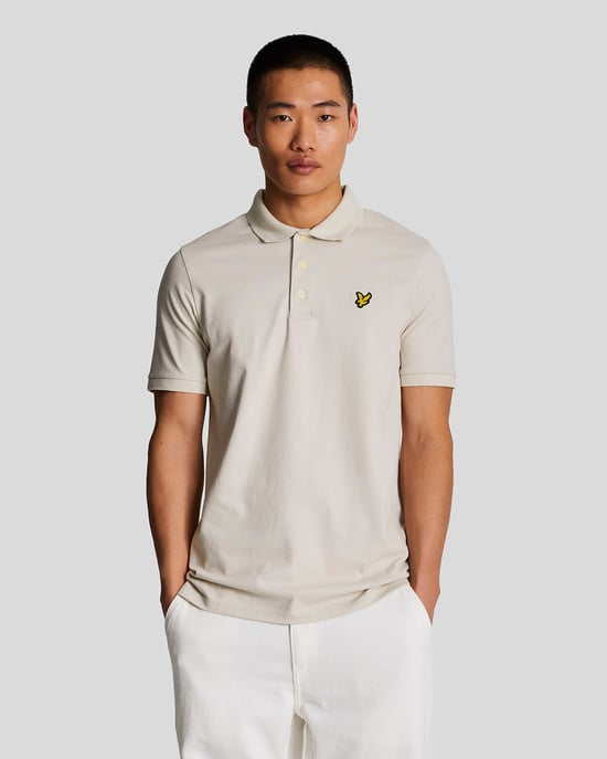 Camisa Polo Tipped Rally para Hombre Lyle & Scott en Gris - Image 4
