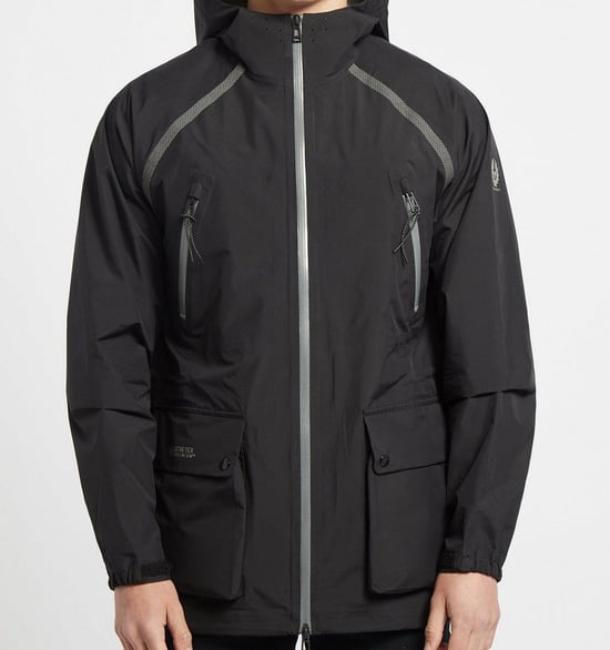 Belstaff chaqueta negra con ventilacion - Image 2
